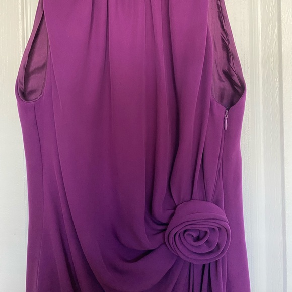 EUC Moschino Cheap And Chic dress Purple, Silk sz8 - Picture 10 of 15